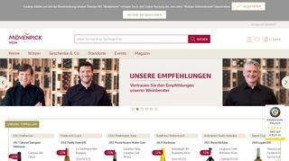 
                            5. Entdecken Sie bei Mövenpick Wein über 1000 Weine aus aller Welt