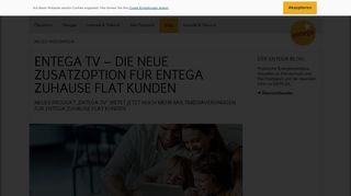 
                            7. ENTEGA TV – die neue Zusatzoption für ENTEGA Zuhause Flat Kunden