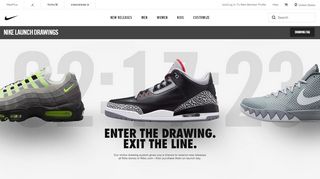 
                            6. Enter the Drawing. Reserve Limited Releases. Nike.com