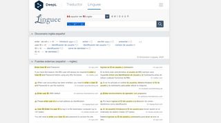 
                            9. enter user id - Traducción al español – Linguee