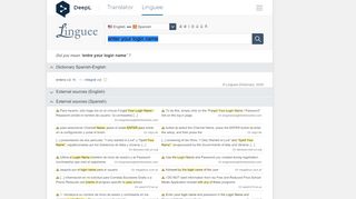 
                            12. enter your login name - English translation – Linguee