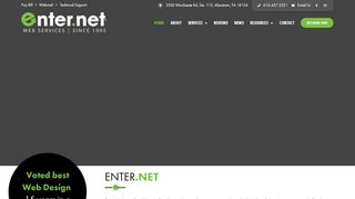 
                            1. Enter.Net | Web Design & Media Marketing | Allentown PA