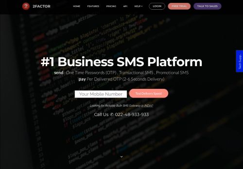 
                            10. Enterprise Bulk SMS Gateway - Best Bulk SMS Service Provider
