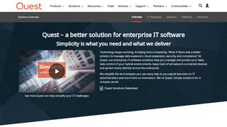 
                            8. Enterprise IT Software Solutions | Quest