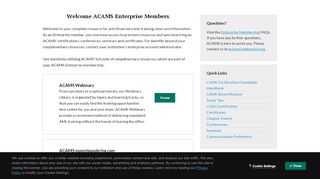 
                            5. Enterprise Membership Portal | ACAMS