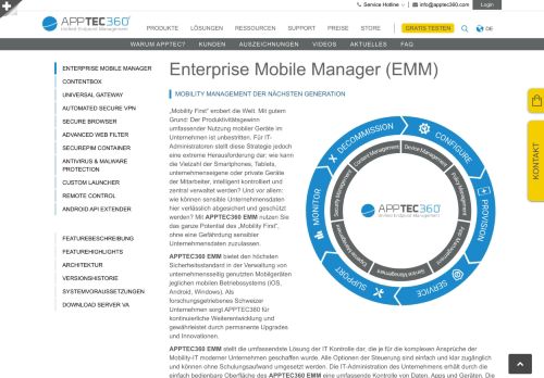 
                            4. Enterprise Mobile Manager | EMM | Mobility Management - AppTec360