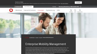 
                            2. Enterprise Mobility Management von Vodafone