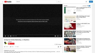 
                            8. Enterprise OnSite Marketing - in Realtime - YouTube