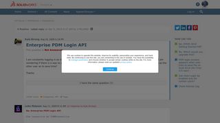 
                            1. Enterprise PDM Login API | SOLIDWORKS Forums