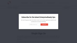 
                            7. Enterprise Ready SaaS App Guide to Single Sign On (SSO)
