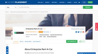 
                            11. Enterprise Rent-A-Car Placements, Internships, Jobs and Reviews ...