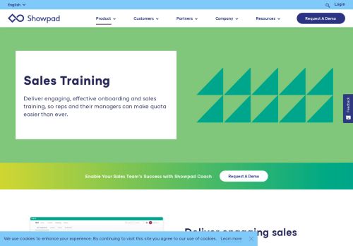 
                            4. Enterprise Sales Training Platform – Showpad