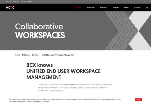 
                            4. Enterprise Self Service Portal - BCX
