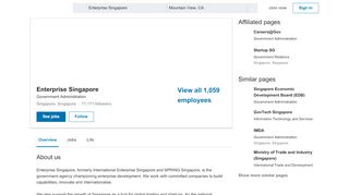 
                            12. Enterprise Singapore | LinkedIn