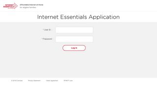 
                            11. Enterprise SiteMinder login - Internet Essentials Application