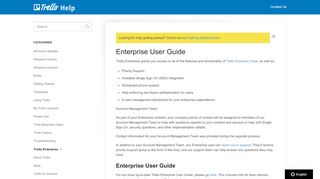 
                            5. Enterprise User Guide - Trello Help