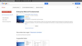 
                            7. Enterprise Web 2.0 Fundamentals - Google Books-Ergebnisseite