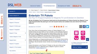 
                            6. Entertain TV Pakete - DSLWeb