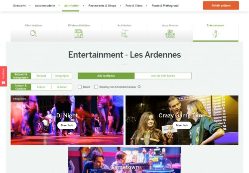 
                            2. Entertainment Les Ardennes - Center Parcs