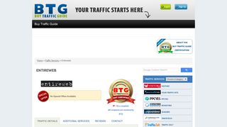 
                            12. entireweb is not certified by the Buy Traffic Guide and don't have the ...