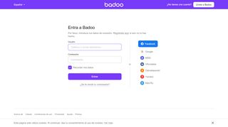 
                            1. Entra a Badoo