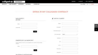 
                            5. Entra in My Calligaris Contract