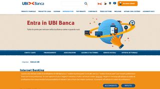 
                            3. Entra in UBI - UBI Banca