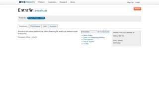 
                            12. Entrafin - CB Insights