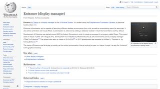 
                            3. Entrance (display manager) - Wikipedia