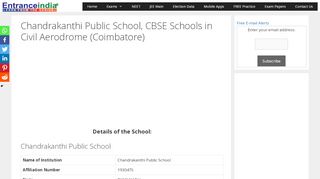 
                            13. Entranceindia | Chandrakanthi Public School, CBSE Schools In Civil ...