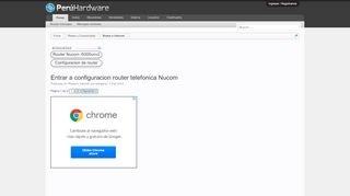 
                            9. Entrar a configuracion router telefonica Nucom - Perú Hardware