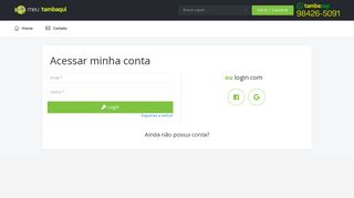 
                            1. Entrar | Cadastrar - Meu Tambaqui
