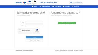 
                            6. Entrar - Carrefour - Painel de Clientes