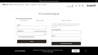 
                            2. Entra/Regístrate - Desigual.com | España