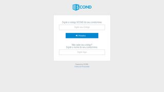 
                            2. Entre no SCOND - Sistema de Gestão, Comunicação e Segurança ...