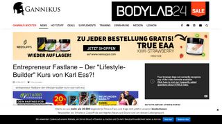 
                            4. Entrepreneur Fastlane - Der 