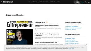 
                            1. Entrepreneur Magazine