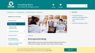 
                            9. Entreprenörskap - Region Skåne