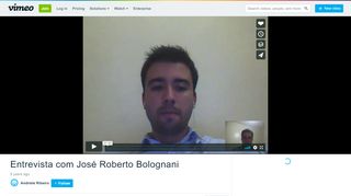 
                            13. Entrevista com José Roberto Bolognani on Vimeo