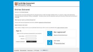 
                            6. Entries Extranet