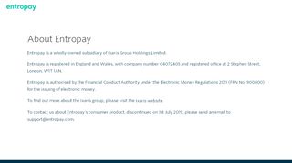 
                            10. Entropay | Instant money transfers and virtual cards