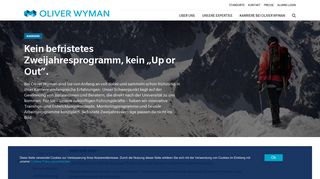 
                            3. Entry Level Consultants oder Praktikum - Oliver Wyman