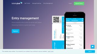 
                            10. Entry management - TicketingHub | Sell More Tickets
