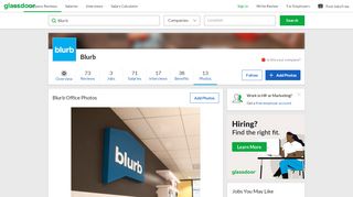 
                            8. Entry sign... - Blurb Office Photo | Glassdoor