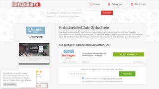 
                            8. EntscheiderClub Gutschein Februar 2019 | Rabatt für EntscheiderClub