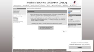 
                            3. Entschuldigung - BSGZ - Staatliches Berufliches Schulzentrum ...