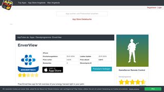 
                            9. EnverView - Infos, Details und Updates - AppTicker