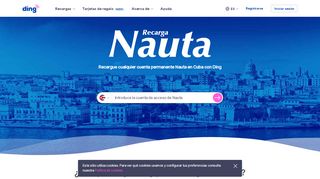 
                            6. Envía Recargas a Cuentas Nauta. Compra Saldo para Nauta Hoy | Ding