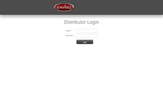 
                            6. Enviro -Login - Distributor