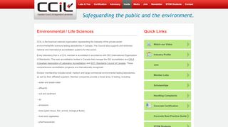 
                            4. Environmental / Life Sciences | Canadian Council of Independent ...